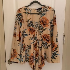 Floral romper